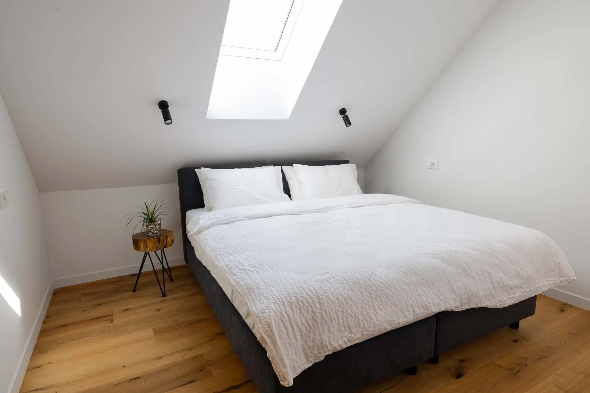 Apartmaji Marof - spalnica našega največjega apartmaja Marof